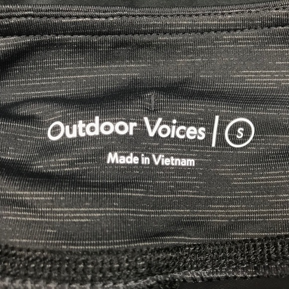 Outdoor Voices Hudson Athletic Skort Black Gray S - Picture 9 of 12